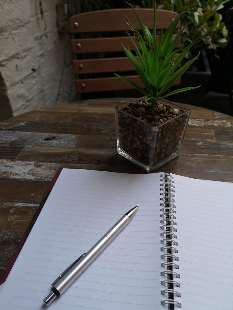 a notebook