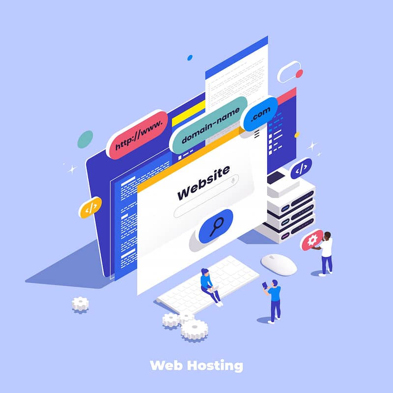 web hosting image
